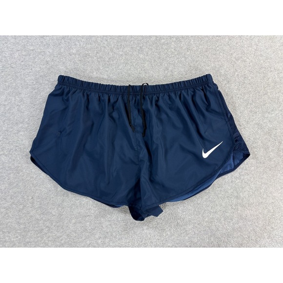Nike Fit Dry Pro Light Weight Lined Running Shorts (Women's XL) Blue - 2" - Picture 1 of 9